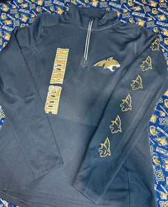 BOBCAT WOMEN 1/4 ZIP WITH MONTANA STATE BOBCAT