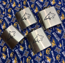 Bobcat Metal Flask