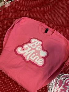 Be Mine Pink Cewneck