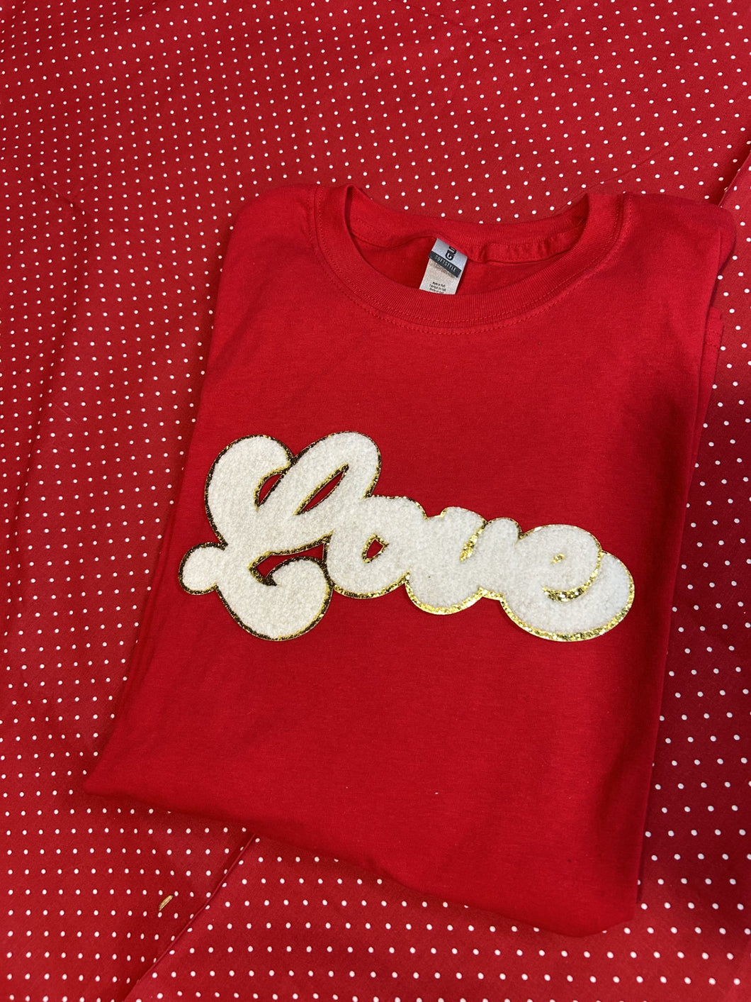 LOVE Red Crewneck