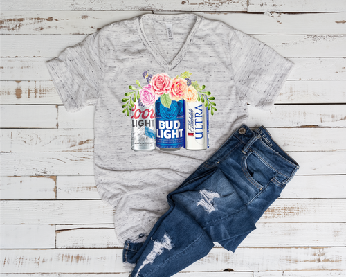 Beers and flowers Tshirt